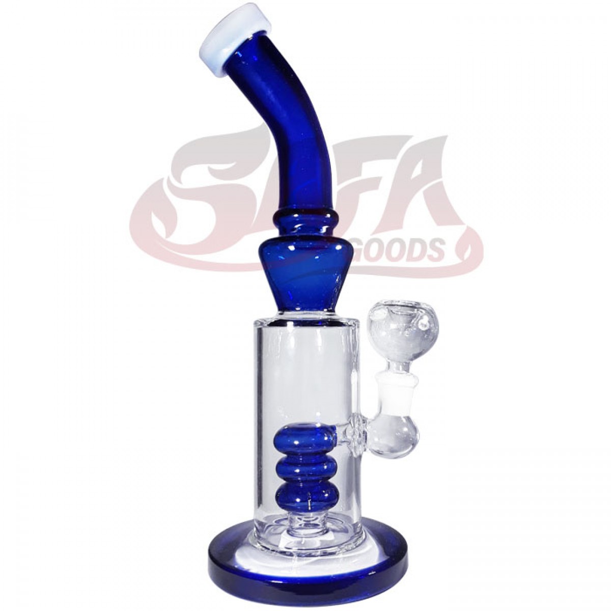 10 Inch Banger Hanger Water Pipes - Two Tone/Showerhead